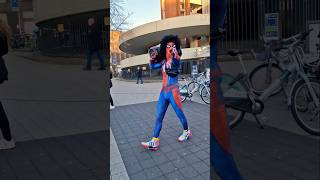 Be my LOVER SPIDERMAN AFRO DANCE PARTY HANNOVER street [upl. by Ettennat]