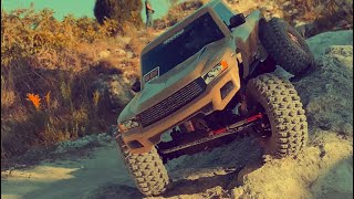 Danchee Ridgerock w upgrades and mods extreme offroad 4x4 RC rock and trail [upl. by Schreib]