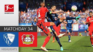 Full Success Bochum Stays In The League  Bochum  Bayer Leverkusen  Highlights  MD 34 Buli 2223 [upl. by Potash]