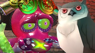 Someone Here Is Possessed By An Owl Splatoon Stopmotion [upl. by Asital761]