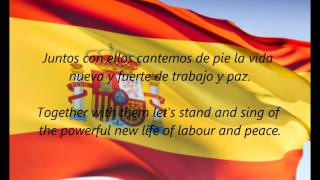 Spanish National Anthem  quotLa Marcha Realquot ESEN [upl. by Nednil]