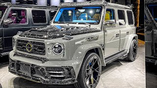 2023 Mercedes AMG G63 P900 PLUS Performance MANSORY is 1000000 WILD SUV Walkaround Review [upl. by Yetnruoc]