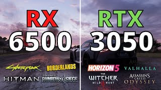 RX 6500 XT VS RTX 3050  TEST IN 15 GAMES [upl. by Retloc]