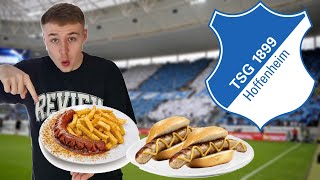 STADIONESSEN und STIMMUNG in HOFFENHEIM testen🍔 TSG HOFFENHEIM Stadion Vlog [upl. by Luhey111]