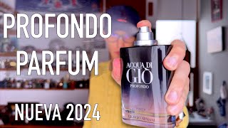 Acqua di Gio Profondo Parfum [upl. by Letram332]