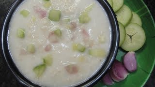 Thinai Curd Rice In Tamil  Foxtail Millet Curd Rice In Tamil  Millet Recipe  Gowri Samayalarai [upl. by Lanny862]