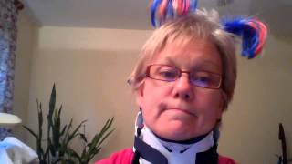 Cervical Anterior Fusion how to make a soft collar cover [upl. by Kellen623]