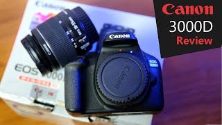 Canon EOS 3000D Review Best DSLR Camera under 30000 [upl. by Hook]