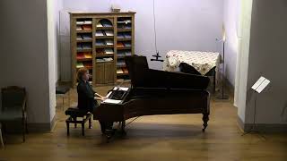 J Brahms  Intermezzo Op117 No1 EFlat Major Piano Stöcker Berlin 1854 [upl. by Travus]