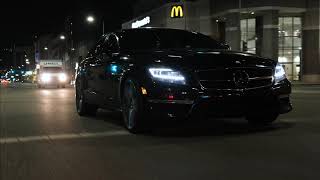 MercedesBenz CLS 63 AMG  NightRun [upl. by Onidranreb]