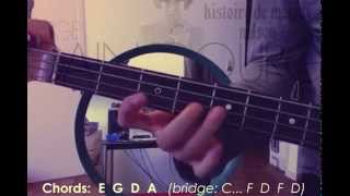 Gainsbourg  Melody Nelson  Bass cover from Dave Richmond [upl. by Roon9]