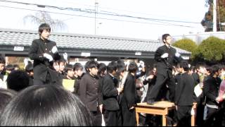 hattas school 遠野高校卒業式（２３年度） 送迎 [upl. by Ardnasil]