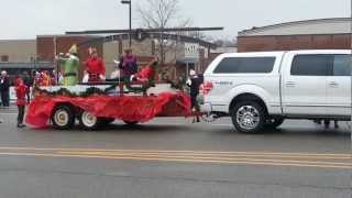 Inside Santas Workshop  Rochester MI Christmas Parade 2012 [upl. by Heurlin]