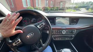 A KIA Cadenza  First Time Seeing amp Driving POV  SilentReview Just Look Listen [upl. by Ytsirhk]