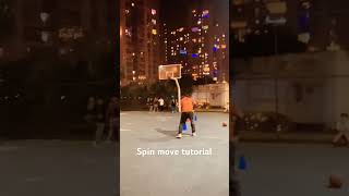 Spin move kidsbasketballacademy spinmove basketball ankithoops [upl. by Gasper]