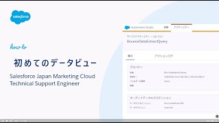 【Salesforce サポート】Marketing Cloud  初めてのデータビュー 〜簡単にデータビューのデータを確認するノウハウ〜 [upl. by Ymorej]