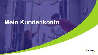 Lyreco Webshop Guide  38 Mein Kundenkonto [upl. by Asselem]