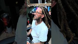 Amazing Dread root maintenance with crochet hook ONLY dreadlocks dreads locs [upl. by Kalbli]