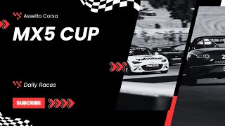 Daily Races in Assetto Corsa  MX5 CUP  Div 1 [upl. by Namas226]