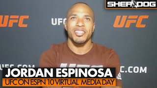 Jordan Espinosa  UFC on ESPN 10  Press Conference [upl. by Conlin]