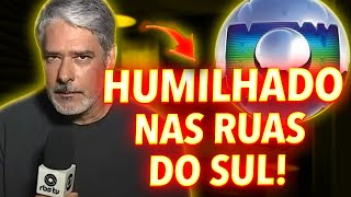 WILLIAM BONNER FOI OFENDIDO POR GAÚCHOS NA RUA POR CAUSA DA COBERTURA DA TRAGÉDIA DO SUL PELA GLOBO [upl. by Smail]