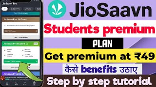 jiosaavn Pro student membership  Jio Saavn student membership kaise buy kare  Jio Saavn membership [upl. by Kraul90]