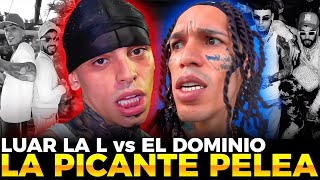 LUAR LA L vs EL DOMINIO La INTENSA PELEA por CULPA de ANUEL [upl. by Atinuahs]