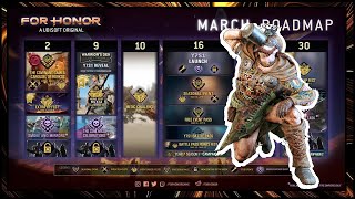 For Honor March Roadmap Breakdown Horkos Covenant Games Y7S1 Livestream Nuxia Hero Fest 3323 [upl. by Anneirb]