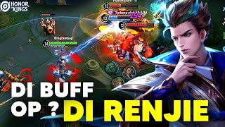 DI RENJIE DI BUFF PAPI TENCENT LARINYA MENGGILA HONOR OF KINGS [upl. by Rhody]