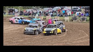 Bump And Run Racing At The Posen Potato Festival 2024Youth Class Rising Stars [upl. by Semele330]