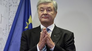 Ucrania impide al expresidente Poroshenko salir del país acusándole de ayudar al Kremlin [upl. by Peyton]