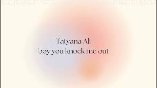 TATYANA ALI BOY YOU KNOCK ME OUT  COPYRIGHT FREE COPYRIGHT FREE MUSIC [upl. by Atilal]