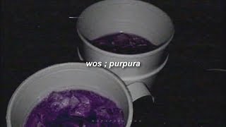 PURPURA  WOS  letra [upl. by Arval136]