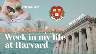 First week of harvard  spring movein vlog as a college student [upl. by Weisbart]