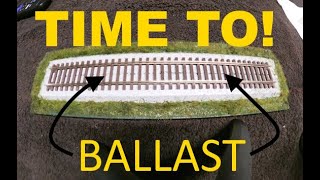 Ballasting HO Track [upl. by Calista]