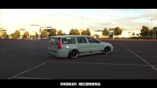 Volvo V70 T5 rwd 500hp  burnout and drifitng [upl. by Sunev]