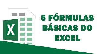 As 5 FÓRMULAS BÁSICAS do Excel que você TEM QUE APRENDER antes do PROCV [upl. by Slotnick]