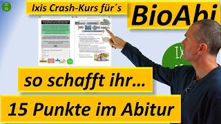 15 Punkte im Abitur in Biologie  so gelingt es Heute als zusätzliche Hilfe mein neues quotHandbuchquot [upl. by Anyela]