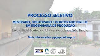 Apresentação sobre PPGEPUSP  Prof Mario Sergio Salerno [upl. by Doug]