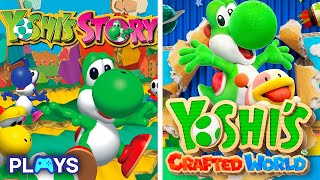 New Yoshi Game  Yoshis Crafted World Gameplay Walkthrough  Episode 1  Sunshine Station [upl. by Conger244]