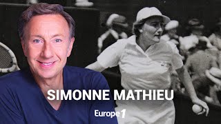 La véritable histoire de Simonne Mathieu joueuse de tennis résistante racontée par Stéphane Bern [upl. by Ayotnom]