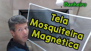 TELA MOSQUITEIRA MAGNÉTICA [upl. by Odranoel]