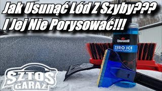 Jak Usunąć Lód Z Szyby I Jej Nie Porysować Ceramikker Zero Ice  Test Działania [upl. by Arraek]