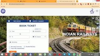 IRCTC new agent login and booking process 2021 [upl. by Nylorak151]