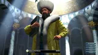 Civilization V Leader  Suleiman of the Ottomans [upl. by Ahsenod572]