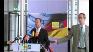 FDP Westerwelle zu Steuersenkungsplänen der SPD [upl. by Ahsemrac]