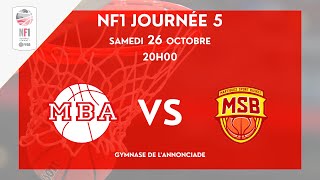 LIVE NF1 J5  MONACO vs MARTIGUES [upl. by Letnoj689]