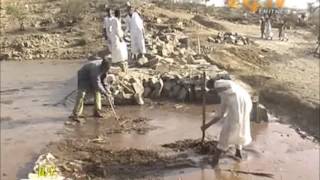 Eritrean Nakfa Sub zone  Construction of 8 water reservoirs underway [upl. by Nalyak]