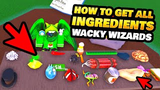 How to Get All Ingredients in Wacky Wizards Tutorial 🧙 OUTDATED [upl. by Rheinlander]