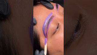 Eyebrow waxing tutorial 😮shortsclean browssubscribe ♥️ [upl. by Lette375]